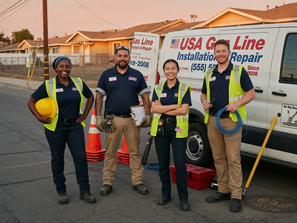 Gas Line Installation company in Hope, RI